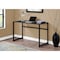 Monarch Specialties Computer Desk, Home Office, Laptop, 48"L, Work, Metal, Tempered Glass, Black, Contemporary, Modern I 7379 - alternate 1